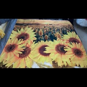Sunflower tapestry